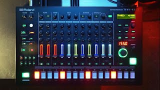 Roland TR8S TechnoHardtechnoTrance 155Bpm LIVE SET [upl. by Zetana536]