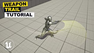 How To Add Weapon Trails In Unreal Engine 5 [upl. by Dnalwor]