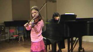 Beethoven Minuet in G violin [upl. by Oflodor]