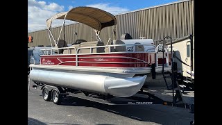 2019 Sun Tracker Fishin Barge 20 DLX [upl. by Docile]