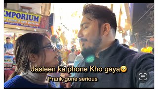 Jasleen ka Phone Kho gaya  Prank Gone Wrong  vihaannjasleen vlog jahaann [upl. by Ahtnammas701]