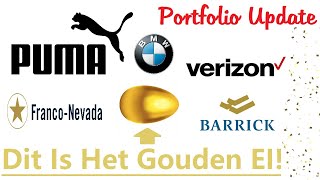 Maak Ik Te Veel Transactie Kosten Portfolio Update [upl. by Nolos]