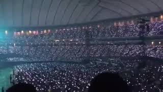 ARMY SINGS quotFOR YOUquot AT BTS TOKYO DOME CONCERT DAY1 [upl. by Esineg]