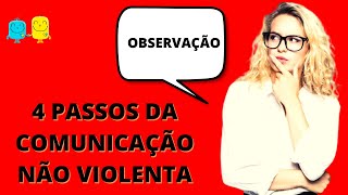 Comunicação Não Violenta  Passo 1 Observação shorts [upl. by Basso]