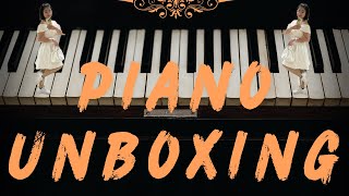 Piano Unboxing အိပ်မက်တစ်ခု အကောင်အထည် ဖော်နိုင်ခဲ့ပြီ [upl. by Lynnelle289]