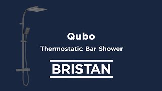 Qubo Thermostatic Bar Shower with Rigid Riser  QD SHXDIVCTFF GM [upl. by Lyns]