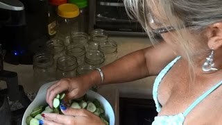 How to make the BEST bread and butter pickles on earth [upl. by Nnaeed]