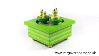 Frog Music Box by Trousselier [upl. by Hannala]