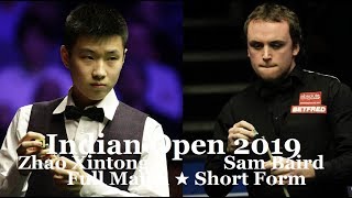 Zhao Xintong vs Sam Baird Short Form [upl. by Notwen720]