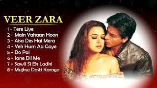 Veer Zaara Veer Zaara All Songs Shahrukh Khan Preity Zinta evergreenhits jukebox bollywood [upl. by Anama104]