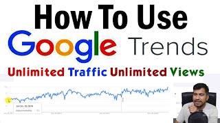 how to use google trends for YouTube amp Blogging  google trends kaise use kare [upl. by Oinotnanauj845]