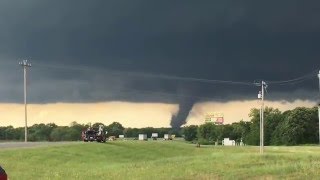 EF4 Wynnewood OK Tornado May 9 2016 [upl. by Eelynnhoj]