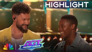 Calum Scott and Musa Motha collab to quotYou Are The Reasonquot  Finale  AGT Fantasy League 2024 [upl. by Aihsoek144]