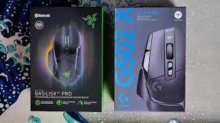 Logitech G502 X vs Razer Basilisk V3 Pro  🔥20 Diferencias que DEBES SABER antes de comprar [upl. by Rotceh755]