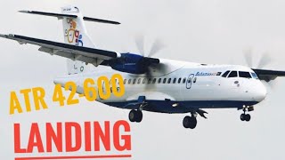 Bahamasair ATR 42600 Cockpit Landing [upl. by Lorilyn]