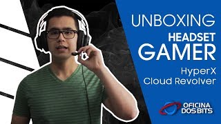 Unboxing  Primeiras Impressões  Headset Kingston HyperX Cloud Revolver [upl. by Aihseken354]