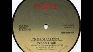 Disco Four  Were at the Party Profile 1982 [upl. by Naesal]