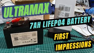 Ultramax LiFePO4 7Ah Battery Overview for QRP Ham Radio lifepo4 hamradio hamr [upl. by Eduj]