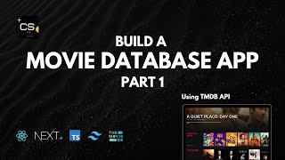 Build a Movie Database App with TMDB API 2024  Part 1 [upl. by Darcie963]