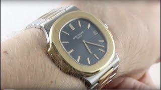 Patek Philippe Nautilus 3700 MONOBLOCKJLC 370011AJ Luxury Watch Review [upl. by Aley]