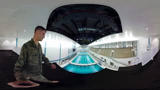 Air Force Academy VR 10 Meter Jump 360 [upl. by Annalise909]