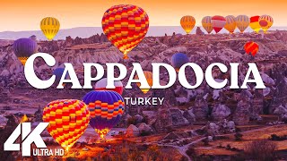 Cappadocia 4K • Explore Beautiful Natural Scenery with Relaxing Ambient Sounds • 4K VIDEO HD [upl. by Intruok]