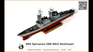 USS Spruance DD 963  Destroyer [upl. by Valeta862]