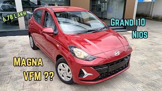 Grand i10 Nios Magna 2nd Base Variant Detailed Review सबसे VFM Variant Hyundai Grand i10 Nios ❤️ [upl. by Means]