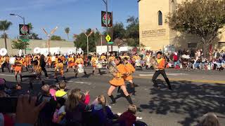 Rose Parade 2018 Japan Kyoto Tachibana Senior High School Green Band [upl. by Acessej212]