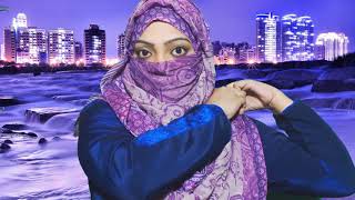 Tight Niqab Tutorial Hijab Style Covering Chest [upl. by Adyan]