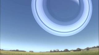 Stellarium Saturn collision simulation [upl. by Itirahc]