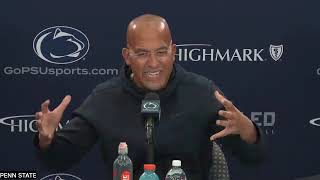 Penn State HC James Franklin on Scheduling Kent State More 91624  Kent State Week  NSN [upl. by Wappes]