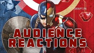 Captain America  Civil War  Audience Reactions  May Premiere 2016 SPOILERS [upl. by Casabonne]