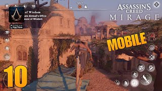 Assassins Creed Mirage iOS Gameplay Walkthrough Part 10 [upl. by Hannala]