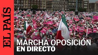 DIRECTO  MÉXICO  Marcha por nuestra democracia en vivo desde Ciudad de México  EL PAÍS [upl. by Bautram]