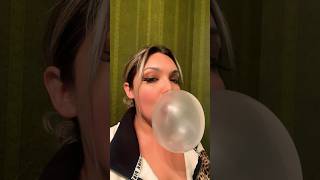 BUBBLE ASMR  blowing popping bubble gum sounds [upl. by Luann]