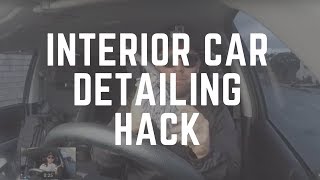 INTERIOR DETAILING HACK  INTERIOR CAR DUSTER  BETTER THEN THE CALIFORNIA CAR DUSTER [upl. by Dayle]