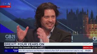 Dr Mike Galsworthy debates Brexit with Nigel Farage [upl. by Nove]