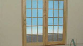 How to Finish Paint and Stain Patio Doors [upl. by Almallah]