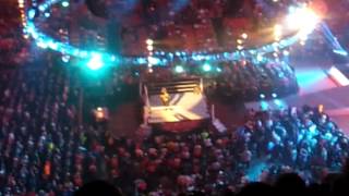 WWE RAW  Wrestlemania 28 The Rock  Yes Chants [upl. by Emya496]