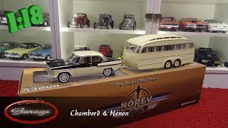 118 Norev Simca Chambord amp Henon Camper trailer review [upl. by Ladnek]