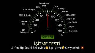 ONLİNE İŞİTME TESTİ 🦻 [upl. by Ylle]