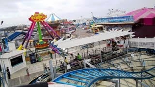 Flitzer front seat onride HD POV Jenkinsons Boardwalk [upl. by Timofei]