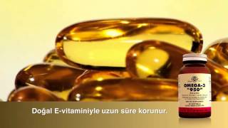 Solgar  Omega 3 950mg EPAampDHA Her Balık Yağı Aynı Değildir [upl. by Lawtun]