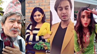 Nepali Celebrities TikTok  New Nepali TikTok Musically Compilation Videos 2019  Part 3 [upl. by Ahsiener]