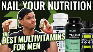 The BEST Mens Multivitamins of 2021 Best for 50 Bodybuilding Gummies and More [upl. by Tomasina]