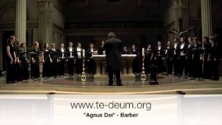 Barber  Agnus Dei  Te Deum Chamber Choir [upl. by Arun]