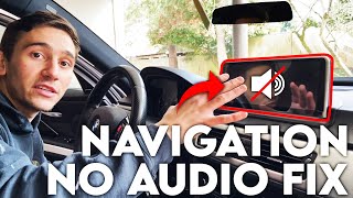 HOW TO FIX NO AUDIO ISSUE ON BMW ANDROID NAVIGATION E90E91E92E9X [upl. by Oilerua43]