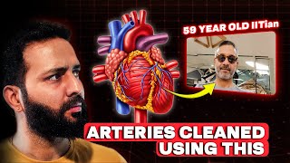 IITian 59 suffers a HERT ATACK  He did this to clean his arteries [upl. by Festa]