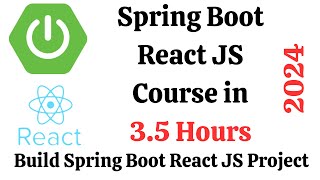 Spring Boot React JS FullStack Project  Spring Boot React Crash Course 2024 🔥🔥🔥 [upl. by Lim]